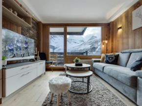 Appartement cosy rénové à Tignes, proche des pistes, balcon, wifi - FR-1-641-13